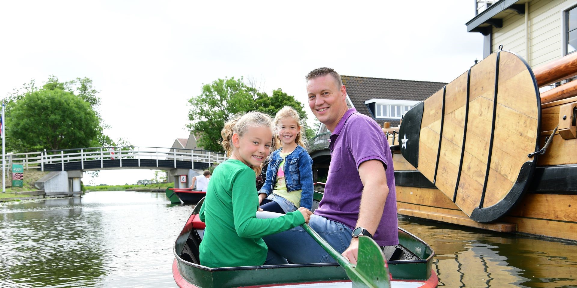 Ontdek dijk en waard met de boot